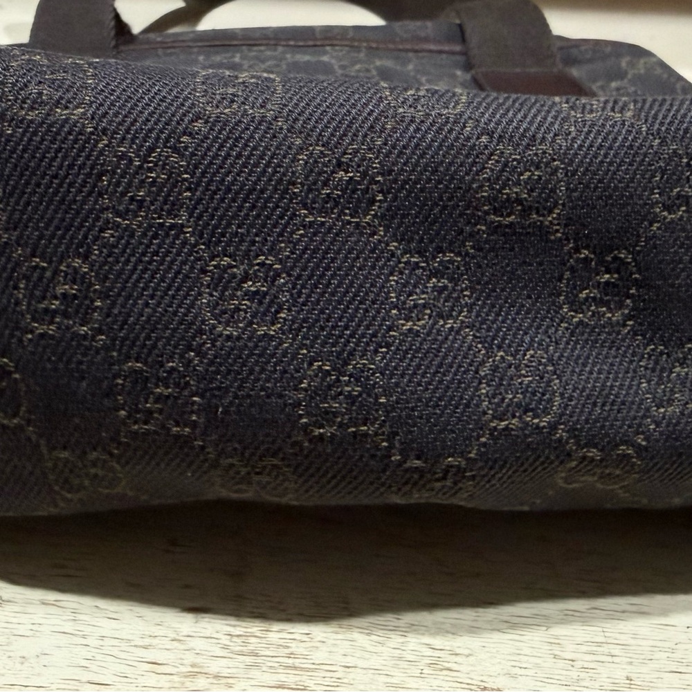 Vintage Gucci  Brown and Dark Brown Women"s Tote Bag - Picture 4 of 4